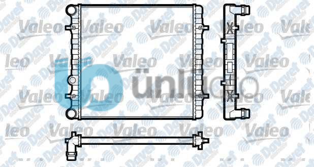 MOTOR SU RADYATORU GOLF IV BORA 1,6 AKL BCB 9705