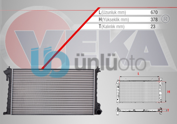 SU RADYATORU MEKANIK PEUGEOT PARTNER (5,5F) 1.9 D M-T 1996-2008