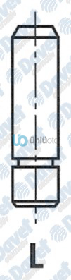 SUBAP GAYDI TK 11X6X40.1 LANOS NEXIA 1.5 LACETTI 1.4 16V PIK DOKUM