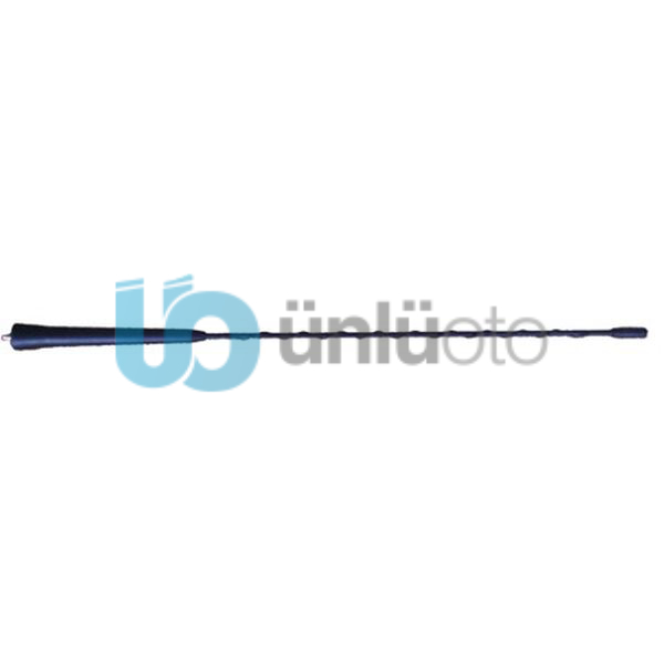 TEPE ANTENİ SİYAH 5 mm KISA TIP CLIO-P107-P207-P307-C1-C2-C3-C4