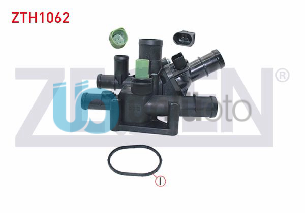 TERMOSTAT KOMPLE CIFT MUSURLU 105C VW GOLF IV 1.6i M-T 1997-2005 / AUDI A3 1.6 M