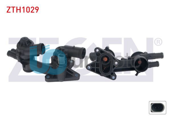 TERMOSTAT KOMPLE MUSURLU 83C +105C VW GOLF VI 1.4 TSI 2008-2013/ JETTA III 1.4 T