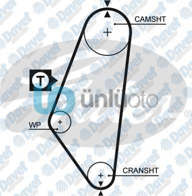 TRIGER KAYISI (111x200) 111 DIS 20 VECTRA A (88 92) / (GD111H9.5P200) CT720
