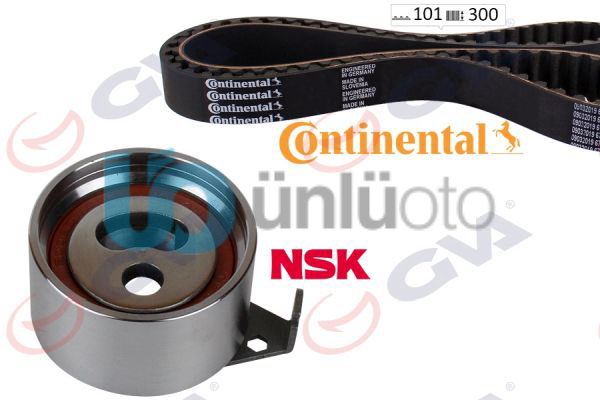 TRİGER KAYIŞ SETİ EKSANTRİK SETİ FORD RANGER 2.5 TDCİ 98- / MAZDA B2500 2.5L WL