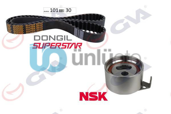 TRİGER KAYIŞ SETİ EKSANTRİK SETİ FORD RANGER 2.5 TDCİ 98- / MAZDA B2500 2.5L WL
