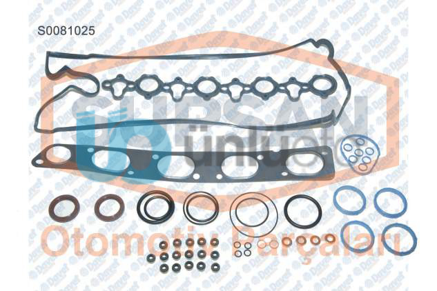 UST TAKIM CONTASI SUBAP LASTIKLI SILINDIR KAPAKSIZ RENAULT MASTER 2.5DCI 16V G9U
