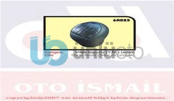 VİTES TOPUZU CLIO SYMBOL YM SİYAH