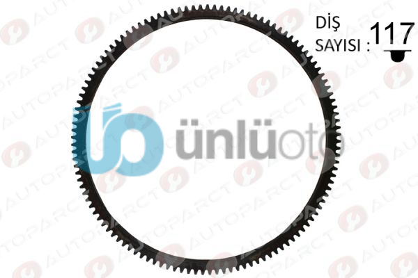 VOLANT DİŞLİSİ R12 117 DİŞ