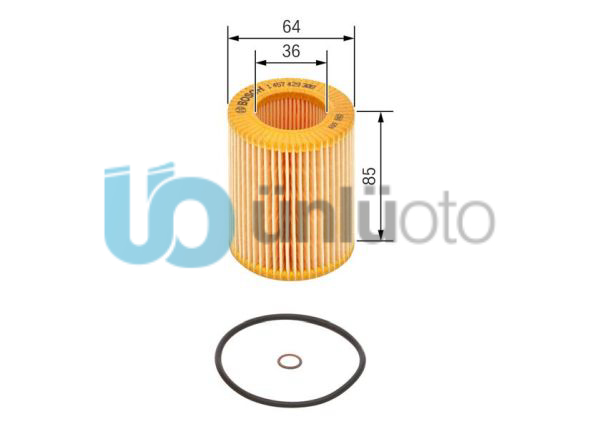 YAĞ FİLTRESİ ACCENT 02-05 -GETZ 03-05 -MATRIX 01-10 1.5CRDI DZL