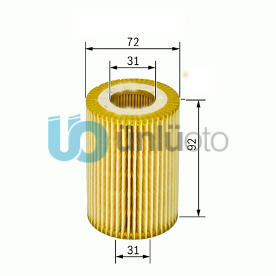 YAĞ FİLTRESİ ASTRA G 00-05 -ASTRA H 04- -CORSA C 00- -COMBO 01- -MERIVA 03-10 -