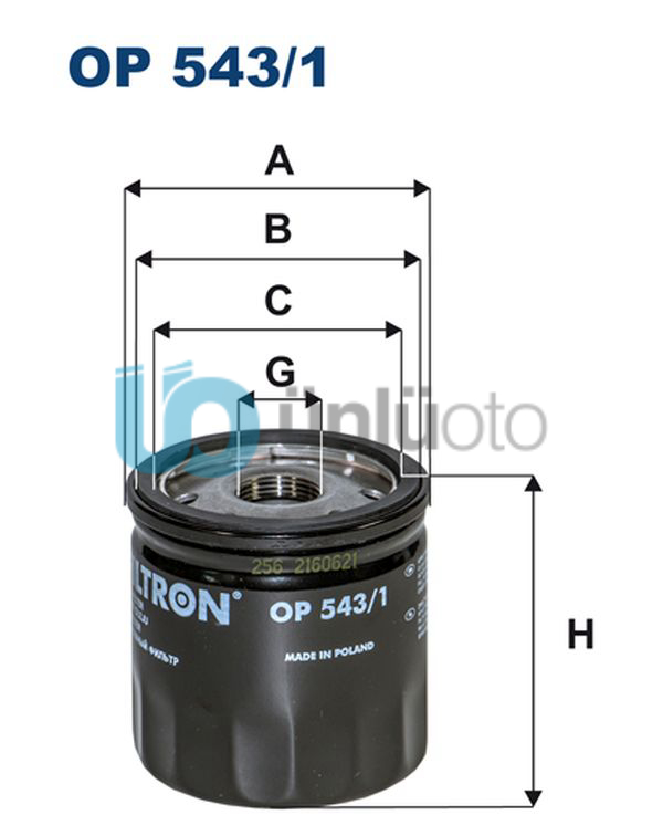 YAG FILTRESI TRANSIT V348-V347-V363-V362 0614 2.2-2.4 TDCI BOXER JUMPER III BOX