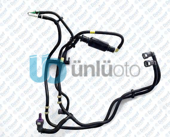 YAKIT HORTUMU PARTNER II 307 YM 206 207 407 BERLINGO II C3 II C3 C4 C5 II C4 PIC