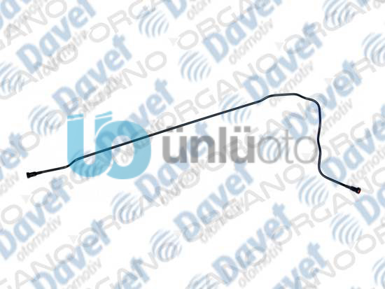 YAKIT BORUSU CLIO III 1.5 DCI