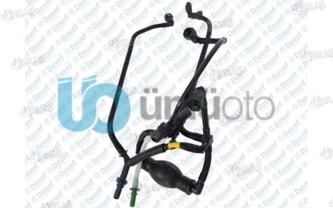 YAKIT BORUSU PEUGEOT 1007  1.4 HDI -CITROEN C2 1.4 HDI  -CITROEN C3 / C3 II  1.4