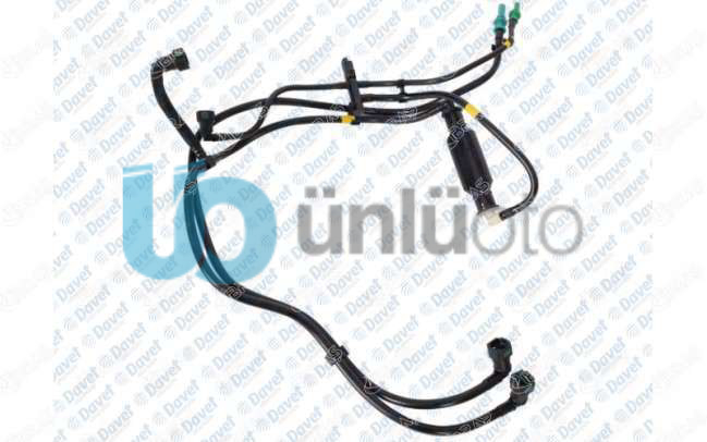 YAKIT BORUSU PEUGEOT PARTNER II  1.6 HDI - PARTNER TEPEE 1.6 HDI - 407 1.6 HDI
