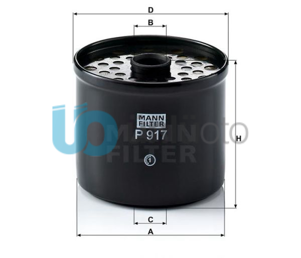 YAKIT FİLTRESİ DİZEL BOXER 1.9-2.5-EXPERT-J9-JUMPER-DUCATO-ESCORT-TRANSİT-TRAFIC