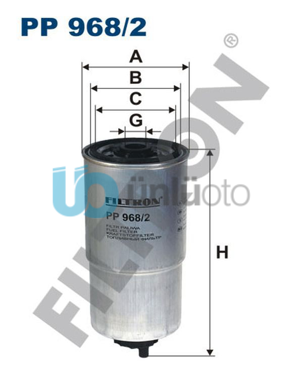 YAKIT FİLTRESİ IVECO DAILY 9906 2.8 JTD JEEP CHEROKEE KJ 0408 2.8 CRD FIAT DOB