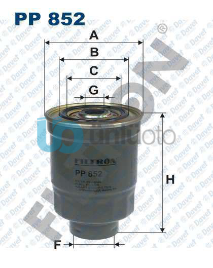 YAKIT FILTRESI H100 - STAREX - L200 - L300 - BONGO K2500 - PREGIO 2.5 94 -