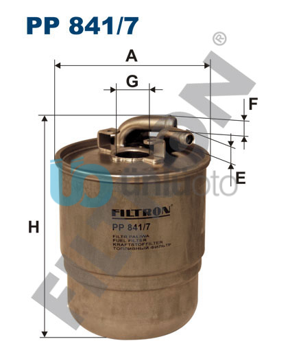 YAKIT FILTRESI MERCEDES OM642 W204 C219 W164 W463 W639 B906