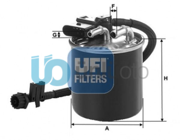 YAKIT FILTRESI MERCEDES OM651 W204 S204 W212 C207 W166 X204 W639 W447 B906 B907