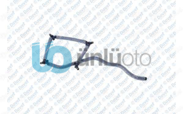 YAKIT HORTUMU ENJEKTOR BORUSU PEUGEOT 307 - 407 - 607 - 807 - EXPERT III 2.0 HDI