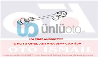 Z ROTU SAĞ OPEL ANTARA 06 MOKKA 13 CHEVROLET CAPTIVA 06 TRAX 13 18-02737
