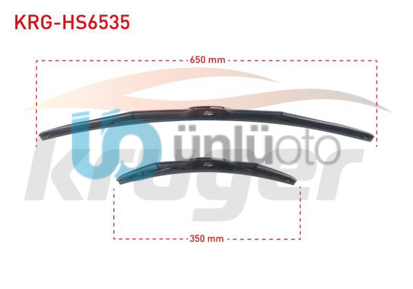 ARAC BAZLI SILECEK SETI HYBRID 650-350mm TOYOTA AURIS (E18) 2015-2018/ COROLLA (