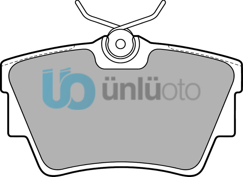 ARKA FREN BALATASI RENAULT TRAFIC II 06 TRAFIC III 15 OPEL VIVARO A 06 VIVARO B