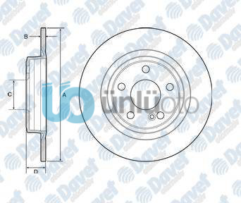 ARKA FREN DISKI TK A-CLASS W176 12 CLA CLASS W117 13 CAP:295MM Y:42.7MM K:10MM