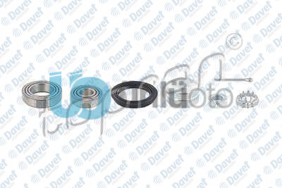 ARKA TEKER RULMANI KIT PASSAT 1.8-2.0 04/00--GOLF I-II-III-IV-JETTA-POLO-IBIZA-