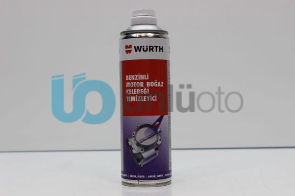 Benzinli Motor Boğaz Kelebeği Temizleyici 500 ml Würth Orijinal