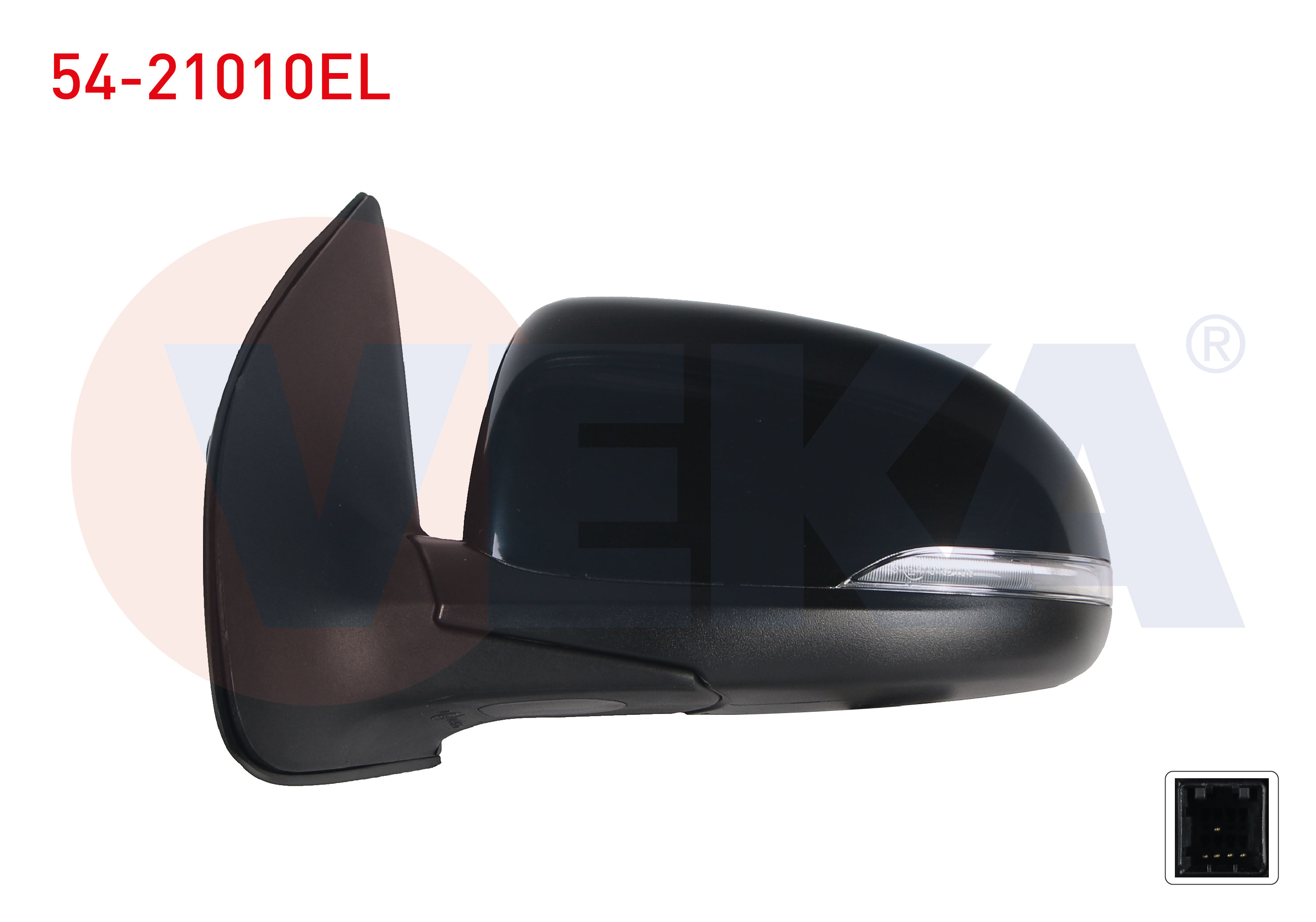 DIS DIKIZ AYNASI SOL ELEKTRIKLI SINYALLI 5 PIN HYUNDAI I20 2012-2014