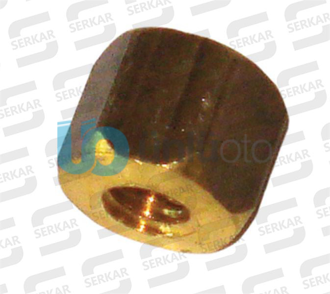DKS EKSOZ SOMUNU SARI TAKVİYELİ 14MM