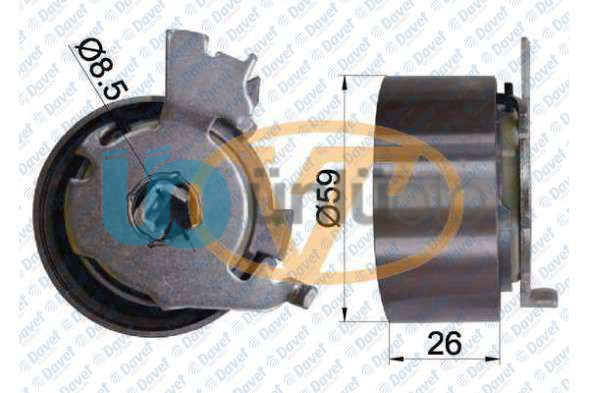 EKSANTRIK RULMANI 20NE C20NE X20XEV VECTRA A / B ASTRA F / G