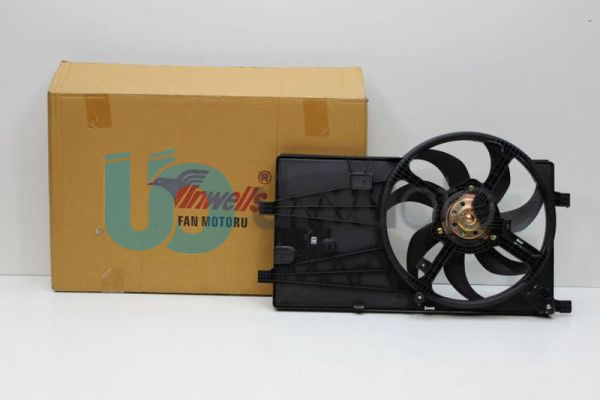 Fan Motoru (Elektofan) Komple 1.3 Klimalı - Fiat Fiorino Citröen Nemo Peugeot Bipper