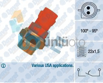 FAN MUSURU 98-103 FOCUS 1.6 - 1.8 16V - 2.0 16V 9804 FIESTA III 1.1 -1.3 8995