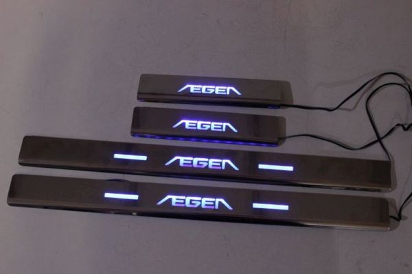 Fiat Egea Işıklı Krom Kapı Eşiği Takımı Eşik