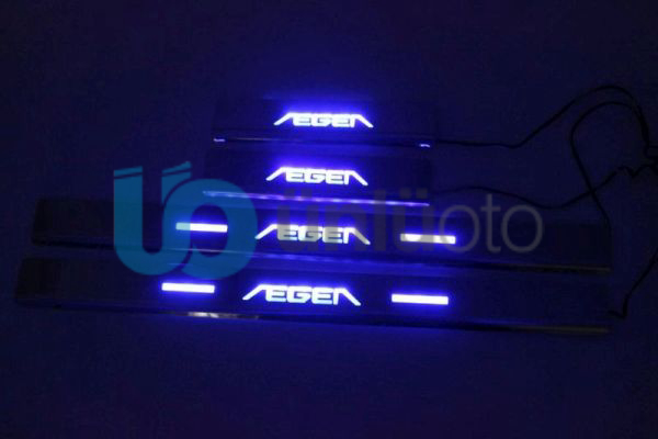 Fiat Egea Işıklı Krom Kapı Eşiği Takımı Eşik