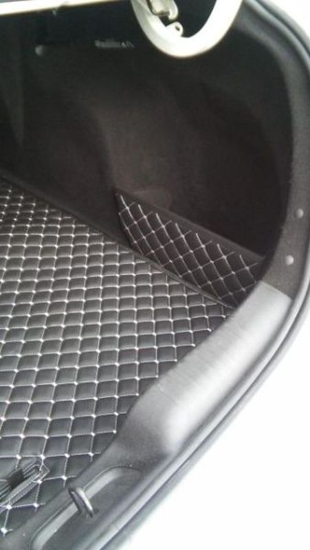 Fiat Egea Sedan Bagaj Halısı Seti Beyaz Dikiş