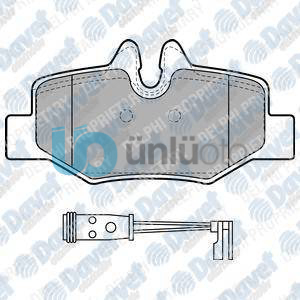 FREN BALATASI ARKA 101MM VIANO VITO 639 03-