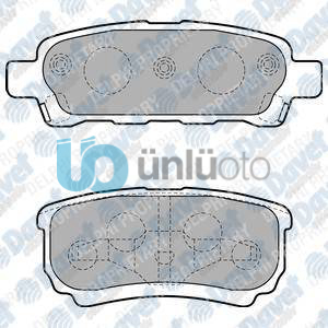 FREN BALATASI ARKA 105MM QUTLANDER 2.0 03-