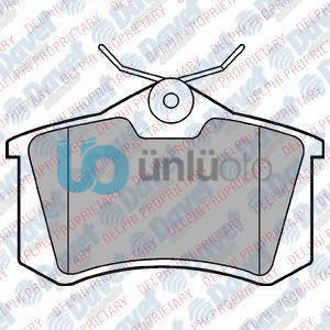 FREN BALATASI ARKA 87MM 207 308 807 CLIO III-IV 00