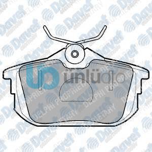 FREN BALATASI ARKA 87MM CARISMA S40 V40 97-