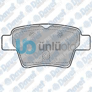 FREN BALATASI ARKA 94MM 307 1.4 16V C4 16V 04-