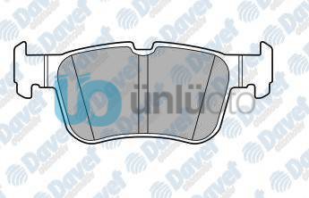 FREN BALATASI ARKA MONDEO V 14- HONDA CIVIC 16-
