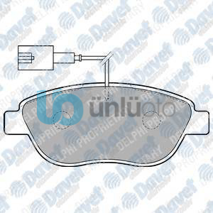 FREN BALATASI ON 137MM DOBLO PUNTO STILO 04-