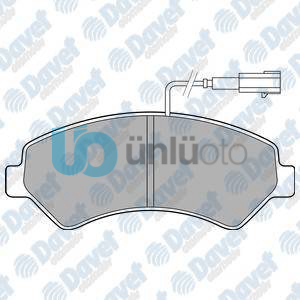 FREN BALATASI ON 169MM BOXER DUCATO JUMPER 06-