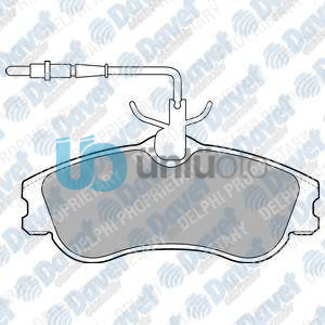FREN BALATASI ON FISLI WVA23124 PARTNER BERLINGO 96- P306 93-02 XSARA 97-05   #