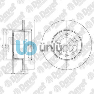 FREN DISKI ARKA 5D 305MM MAVANO B 2.3 10-