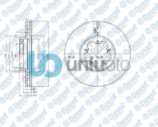 FREN DISKI ON 5D 300MM TRANSIT 06-